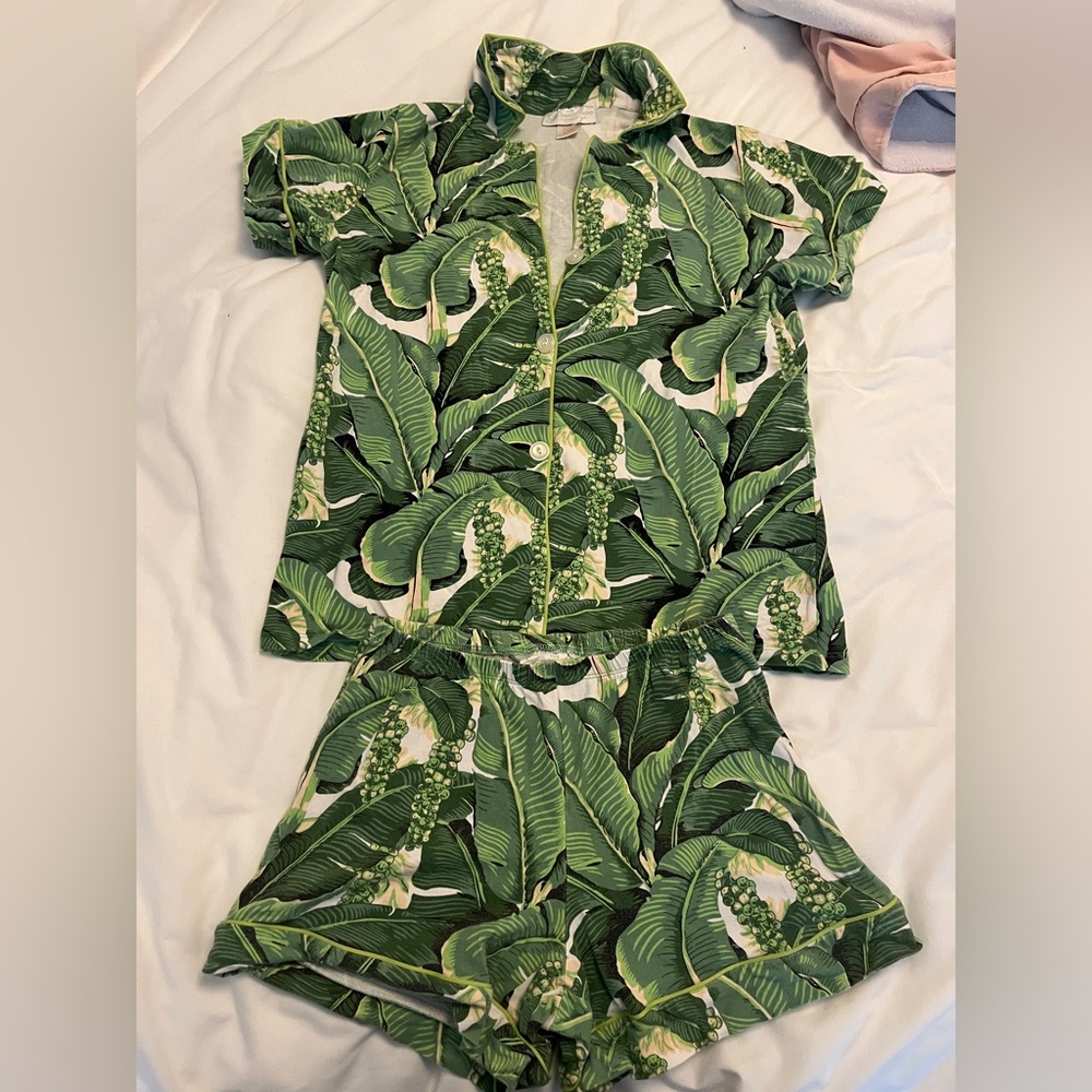 Greenbrier/ Beverly Hills Hotel cotton spandex jersey pajamas- Large